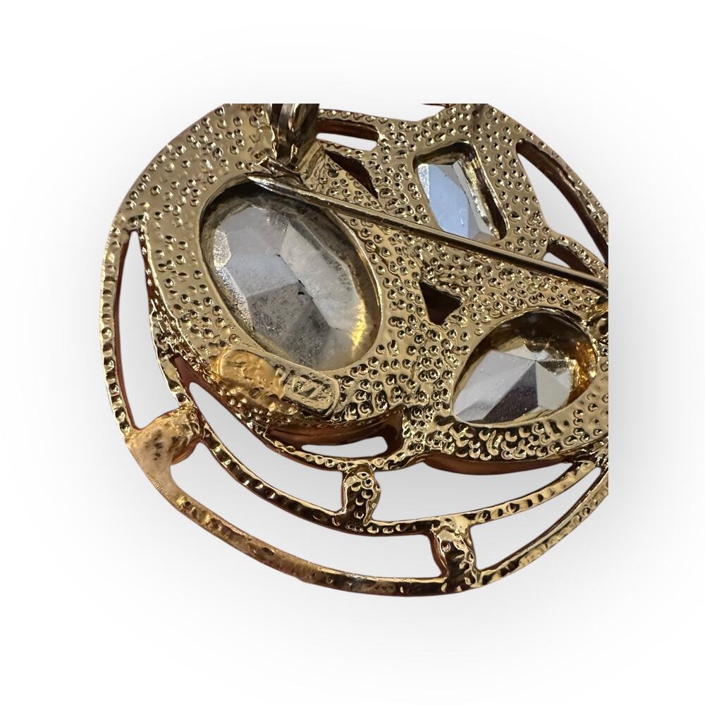 Luca Razza Vintage Gem Brooch Pin - Picture 4 of 4